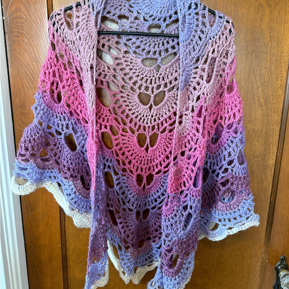 Handmade Shawl. Xs